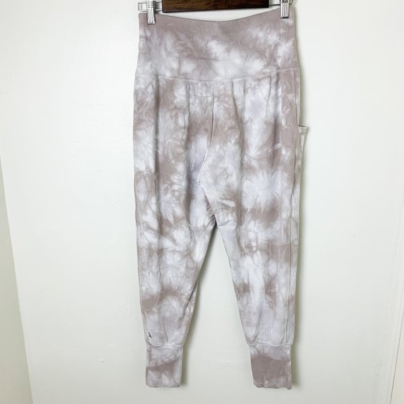 All in Motion tan ribbed tie dye side pocket joggers small - Picture 4 of 6